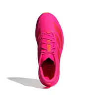 Adidas KI6902 Chaussures de course pour hommes Rose vif Rouge rubis Orange vif Baskets de sport Adizero 5