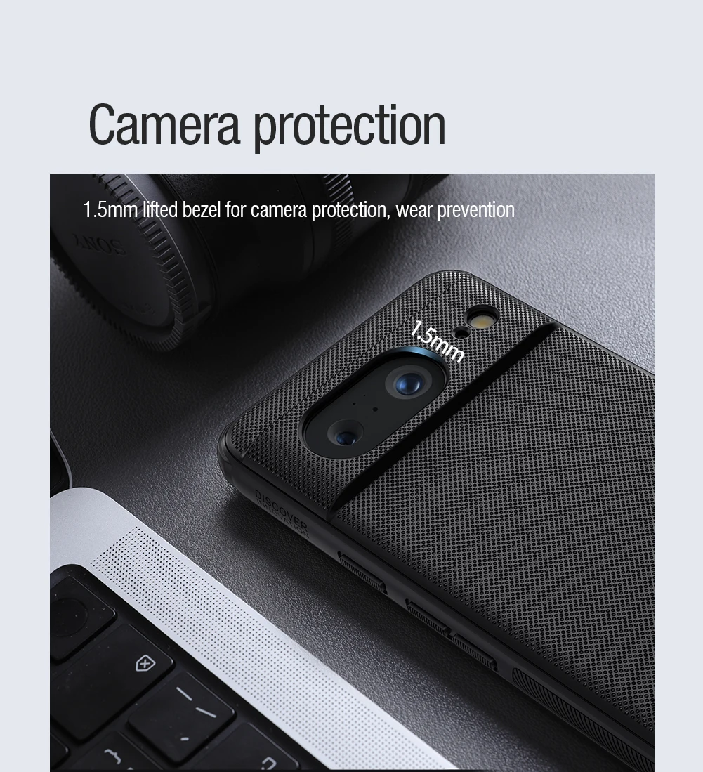 For Google Pixel 8 MagSafe Case Nillkin Frosted Shield Pro TPU Magnetic Wireless Charging Back Cover For Google Pixel 8 Pro Case