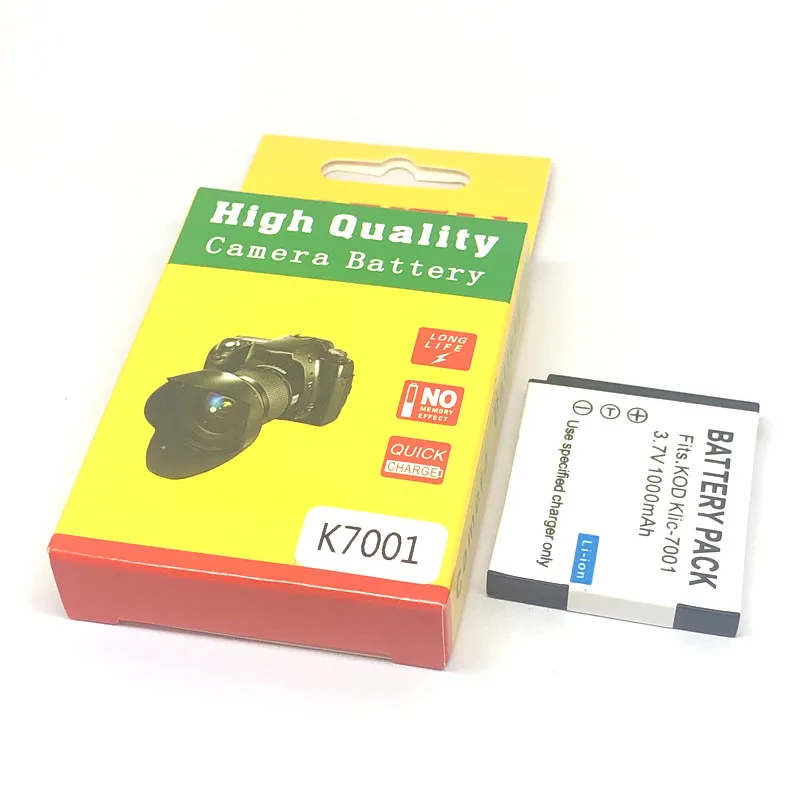 KLIC-7001 K7001 KLIC7001 Battery KODAK M341 M340 M320 M1073 V550 V570 V610 V705 M753 M763 M853 M863 M893 M1063 M1013 IS