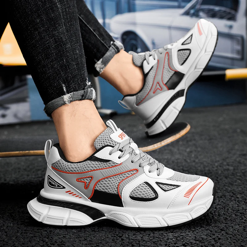 

Мужская Спортивная обувь на толстой нескользящей подошве