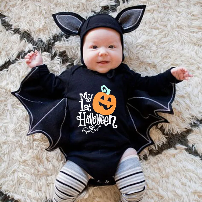 Baby Halloween Costumes Baby Halloween Romper Knit Jumpsuit For