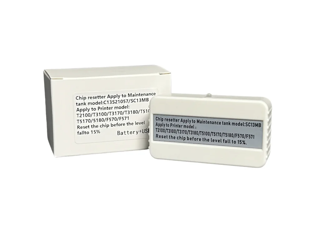SC13MB C13S210057 Chip Resetter For Epson F500 F530 F531 F560 F570 F571 T2100 T3100 T5100 T2170 T3170 T5170 Maintenance Tank