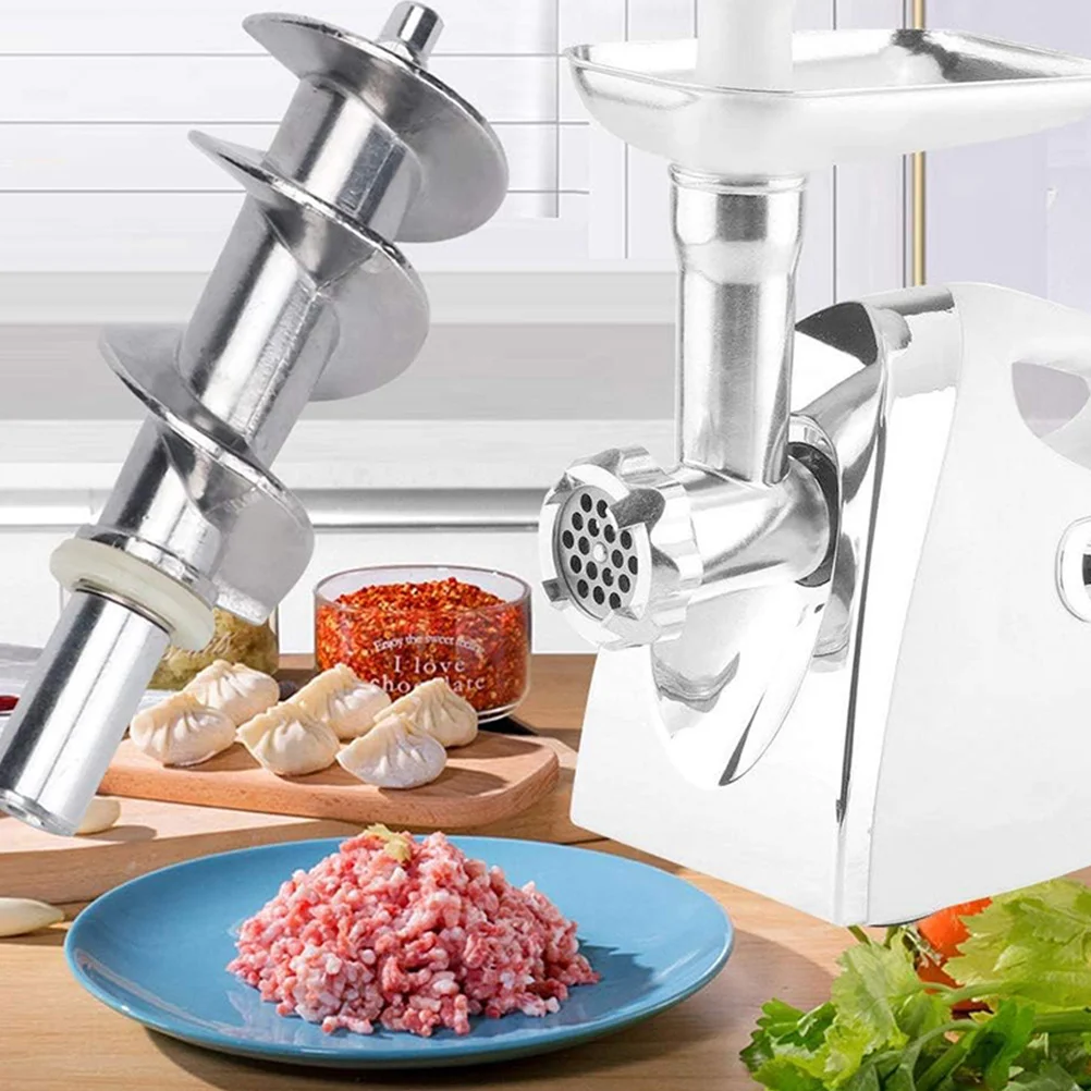 Electric Meat Grinder Parts Stainless Steel Meat Mincer Screw Kitchen Grinder Accessories Poultry Tools Dining Bar