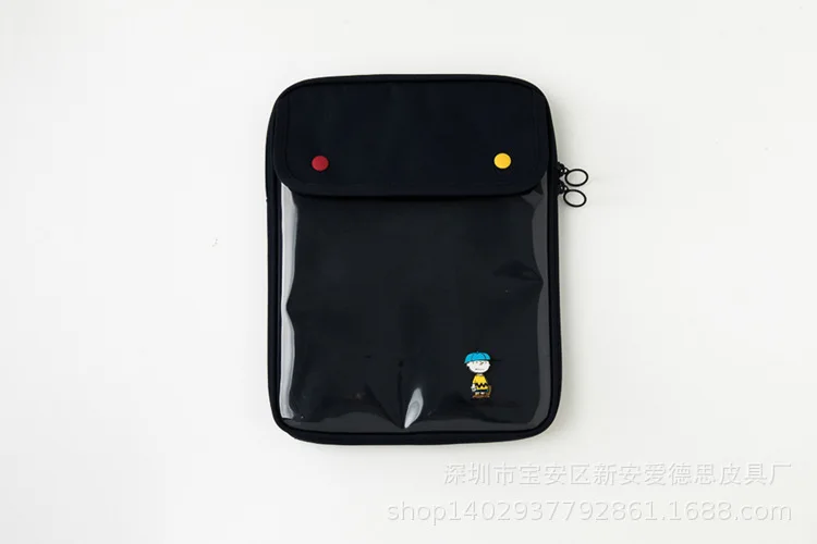 Snoopy Transparent laptop bag female cute pro13/16 liner bag 11 inch handbag storage bag computer bag 5