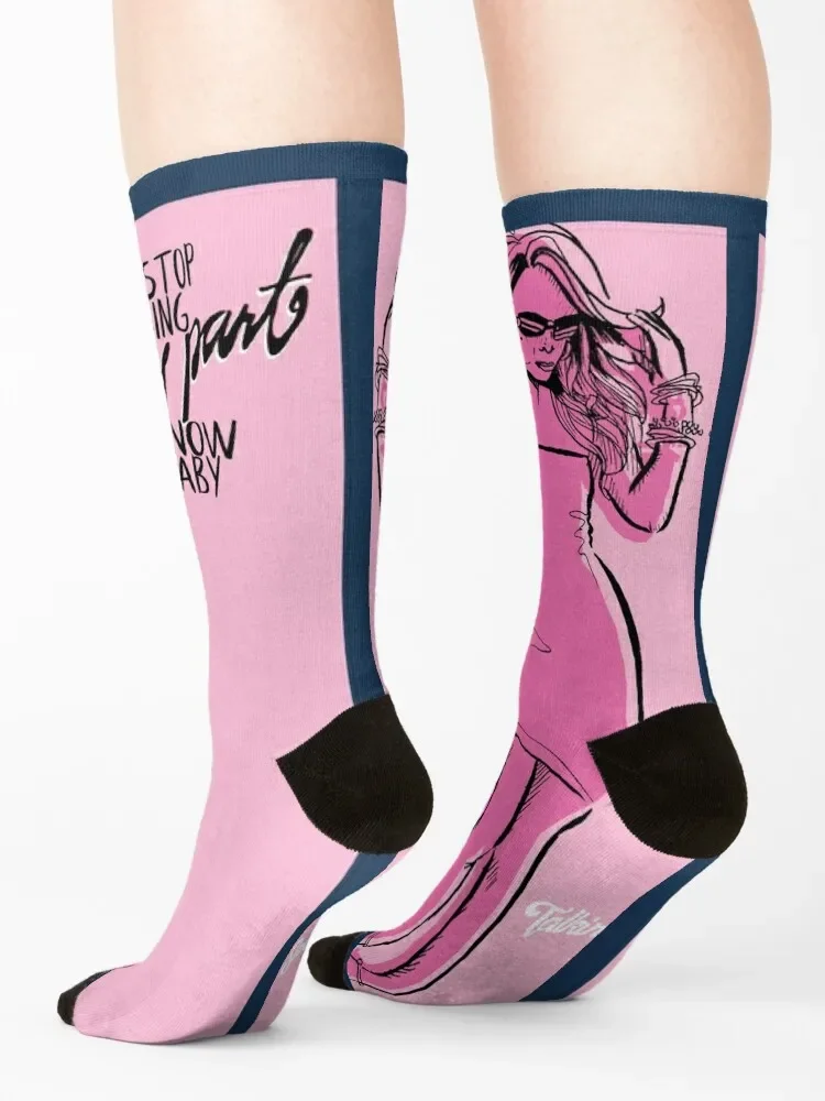 The Diva, Mimi Stop Singing My Part, Now Baby illustrated Socks Crossfit gym Sports Boy Child Socks Women's