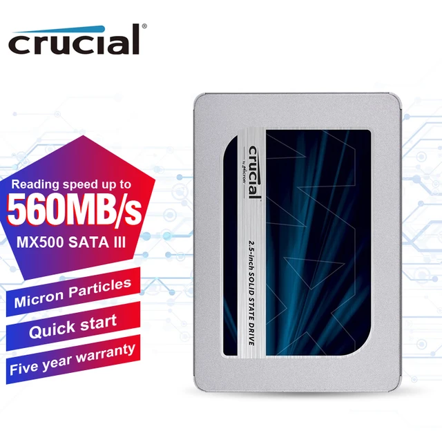 Crucial BX500 Solid State Drive - Easiest way to get all the speed