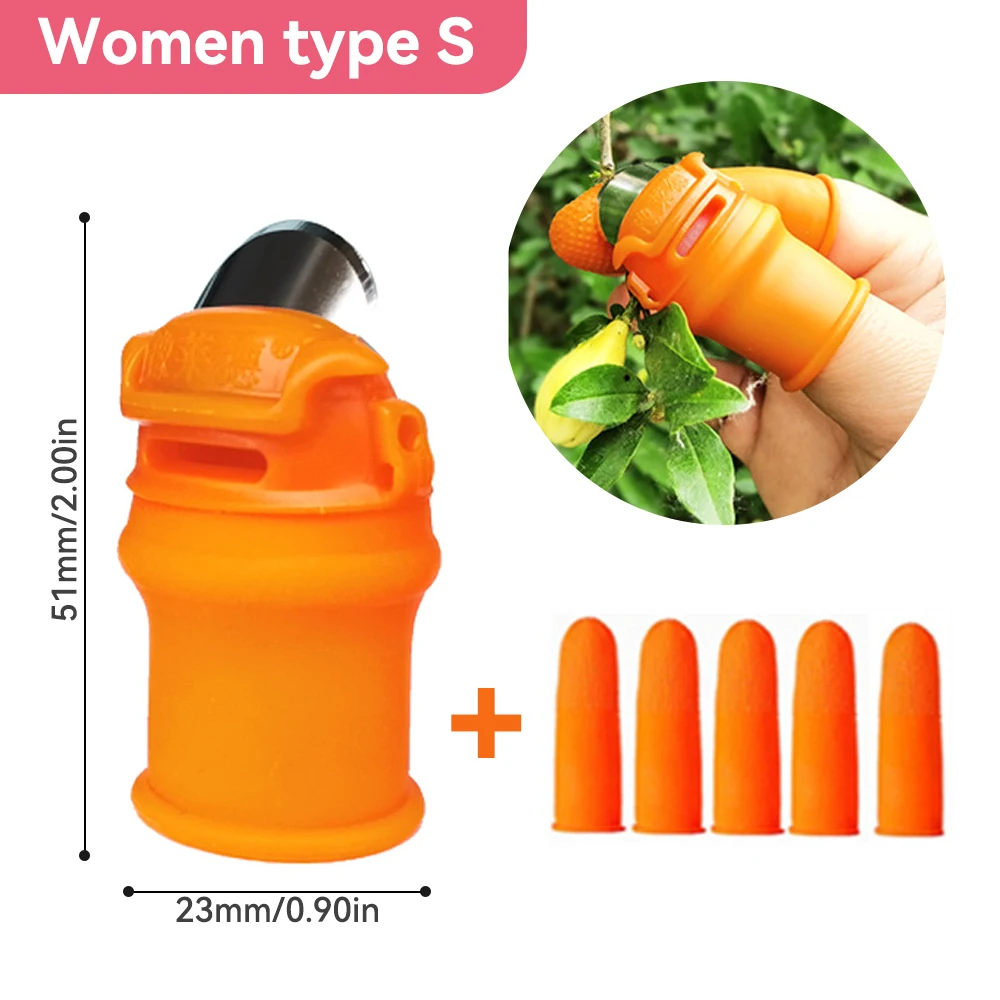 Garden Tool Finger Multi-function Kitchen Cutter Vegetables Separator Thumb Cutter Pruning Shears Picking Plant