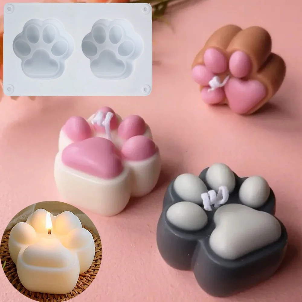 Cute Cat Paw Mold 2