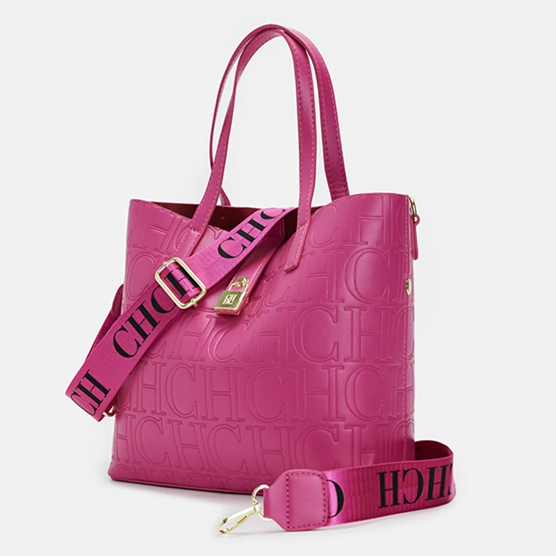 حقيبة كتف كلاسيكية ذات سعة كبيرة من العلامة التجار...