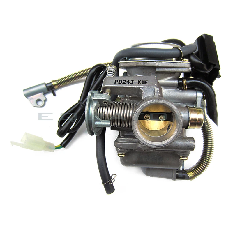 PD24 24mm Carburetor Fit GY6 125cc 150cc Scooter Moped ATV Go Kart Buggy QMB 152QMI 157QMJ