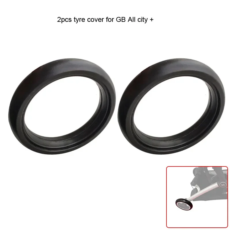 Rear Wheel For GB Pockit + All City Baby Buggy With Bearing Axle Goodbaby Stroller Accessories Baby Pushchair Back Wheel Tyre