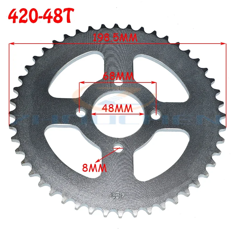 Nouveau Pignon Avant 420 10T En Alliage D'Acier De 16 Mm Chaîne