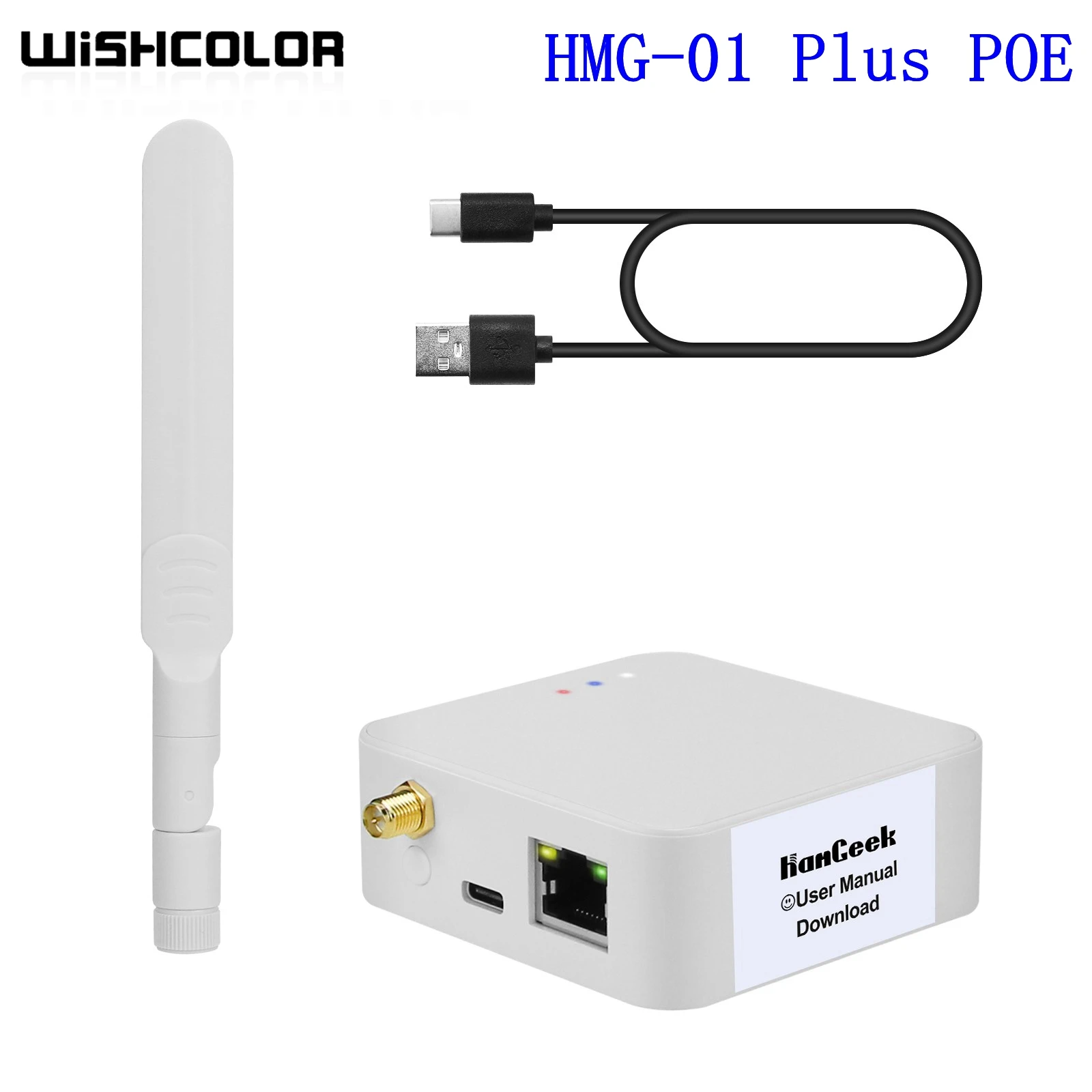 Plus Universal Zigbee Gateway Zigbee Commander Módulo Cc2652p7 Preto ou Branco Cabo de Dados Usb Opcional Hamgeek-hmg01