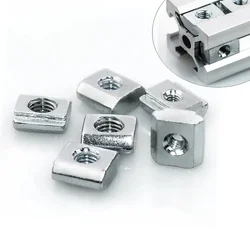 10Pcs M3 M4 M5 M6 M8 M10 T Block Square Sliding T-Nuts Hammer Nut for Fastener Aluminum Profile 2020 3030 4040 4545
