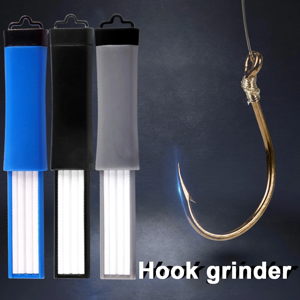 FishingHookSharpenerEasyToUseFishingHookSharpeningHoneRound