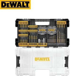 DEWALT FlexTorq 비트 세트 100pc 목공 드릴 비트 스토리지 세트, Dewalt 도구 액세서리 DWANGFT100SET