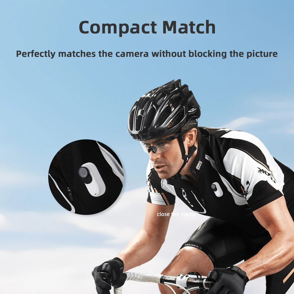 Insta360 GO 3S용 소음 감소 및 방풍 코튼 패드 6개, 바람 소음 감소 360 GO3S GO3 마이크 윈드 마프