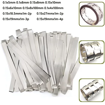 1-10meter 1P-4P Nickel Strip For Li 18650 Battery Spot Welding Machine Welder Equipment Nickel Belt For Battery Packs