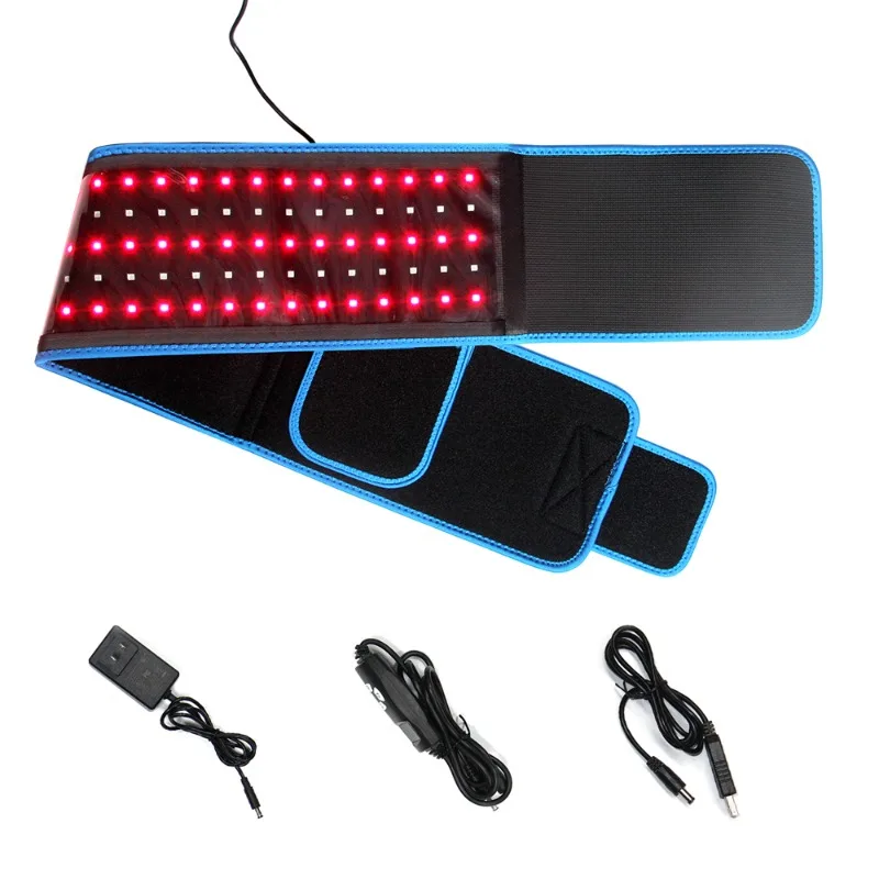 

Idealight Custom Pain Relief Light Belt Infrared 660Nm 850Nm Led Red Light Infrared Therapy Wrap Belt for Body