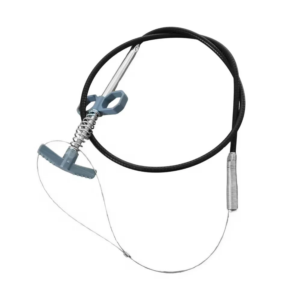 flexible stainless steel and plastic auto door access tool