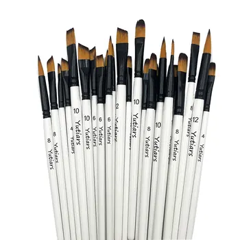 12-Piece Paint Brush Set 1