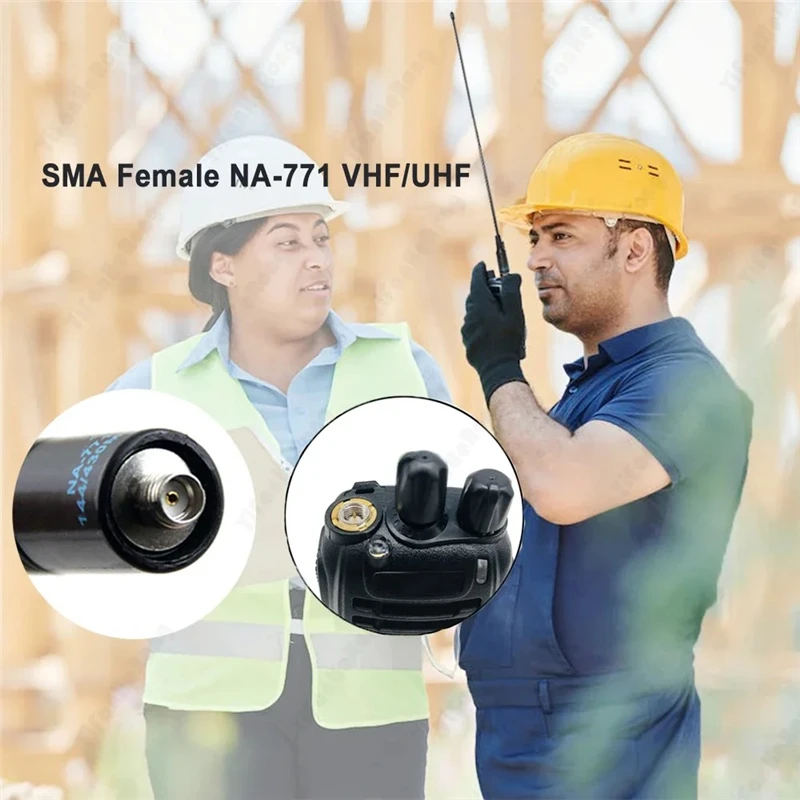 walkie talkie antenna 1/2PCS Walkie Talkie Antenna Quansheng UV-K5 NA-771 SMA-F UHF VHF 136~174 Mhz 400~470Mhz Two Way Raido Talki Walki For UV-5R