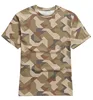 Swedish Camouflage T shirt Geometry Jungle Desert Tops Summer 2