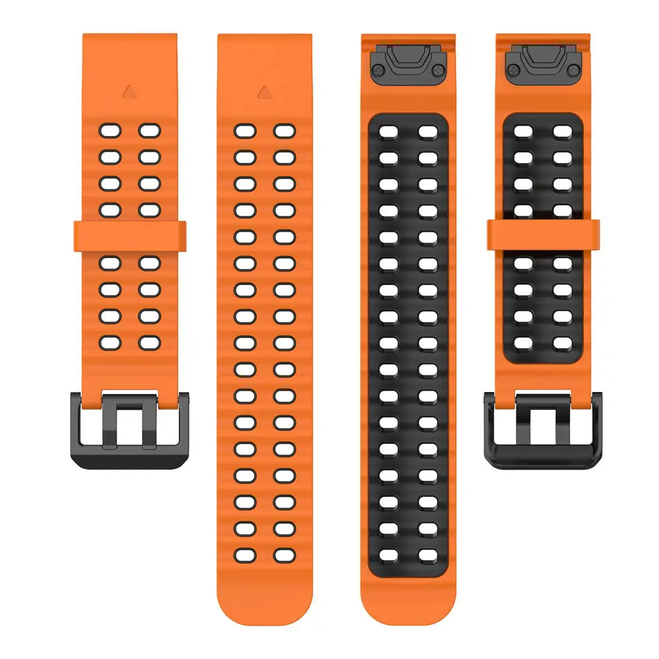 Enhanced Silicone Strap for Smartwatch - QuickFit 22/26mm