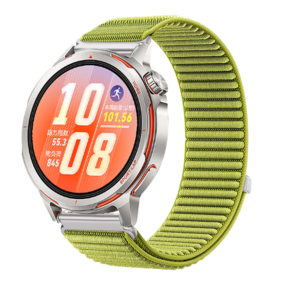 Nylon Loop Smartwatch Strap with Metal Link - Universal 22mm Band