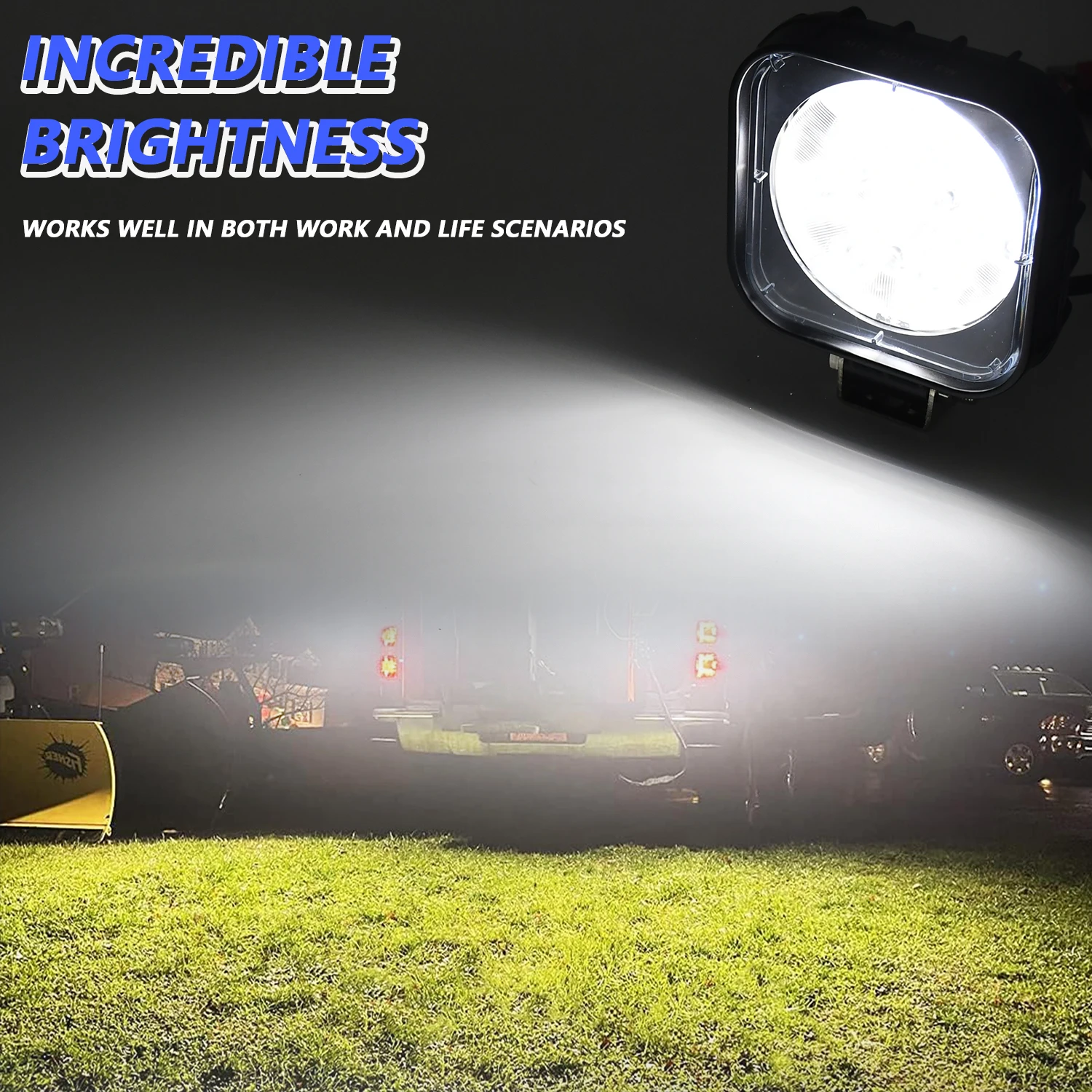 Auxiliary Sport Lamp LED Work Light Bar Off Road 6000K Led Combo Beam Barra LED