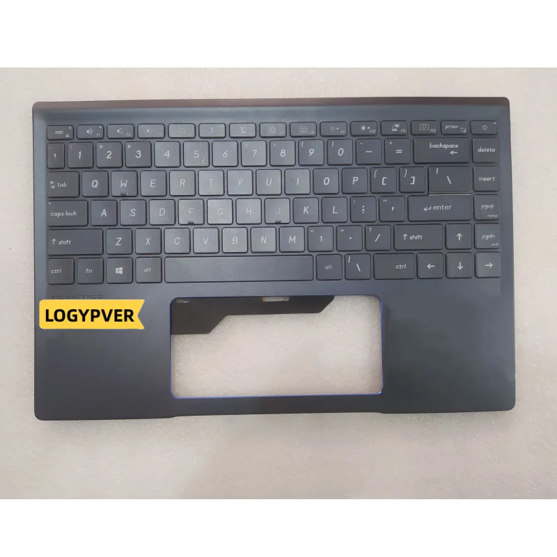 Palmrest do Teclado do Portátil para Msi Azul Marinho Cor-de-rosa 14 Ms14c1 14c2 14c4 P14 Eua - Imagem 3