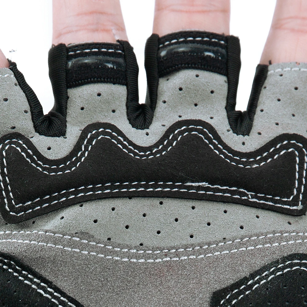 Retro Cycling Gloves Half Finger Breathable Wear Resistant Sports Gloves Unisex Classic team Bike Gloves 4