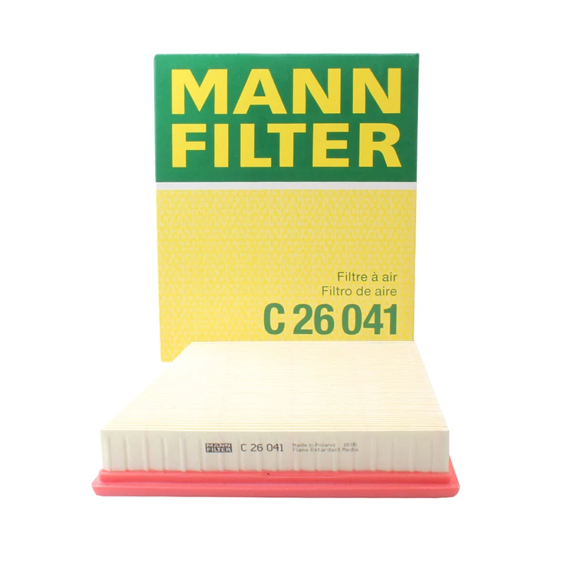 

MANN FILTER C26041 Air Filter For JAGUAR F-Pace XE(X760) XF(X260) LAND ROVER Range Rover Velar GX73-9601-AA T4A6123 LR092246