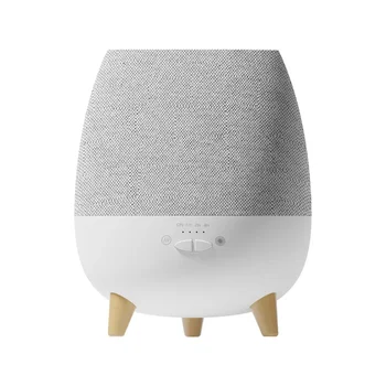 Ultrasonic 2-in-1 Fabric Aromatherapy Diffuser & Humidifier, 300ml Detachable Tank, Soft Night Light, Home Desktop Essential Oil 1