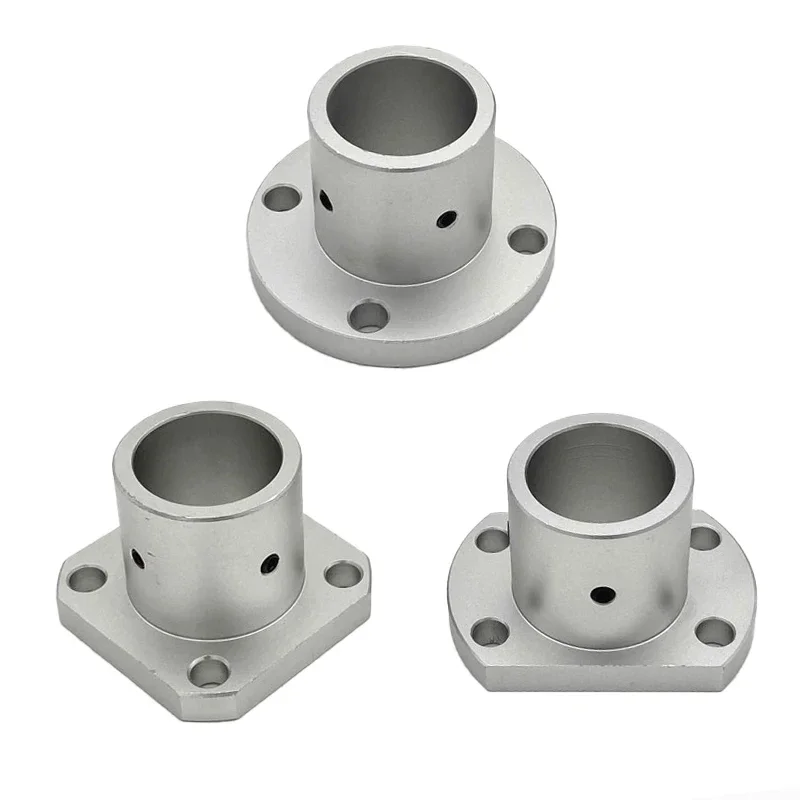 Guide-shaft-support-Long-Sleeve-Round-Flanged-Mount-Type-Shaft-Supports ...