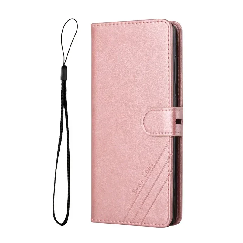 Luxury Leather Flip Wallet Cover