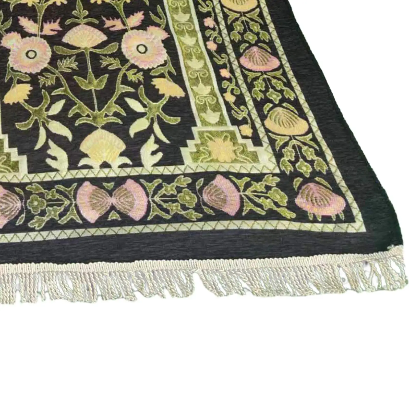 Prayer Rug with Carrying Bag Travel Rug Traditional 70cmx110cm Elegant Portable Area Rugs for Bedroom Travel Home Bar Gifts