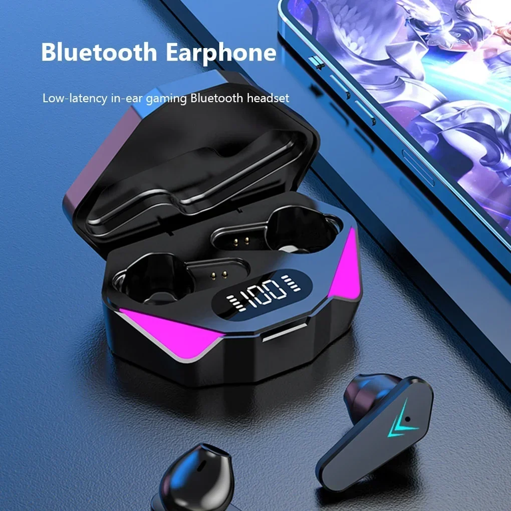 Wireless Earphone Bluetooth Headset Low Latency Earbud Gaming