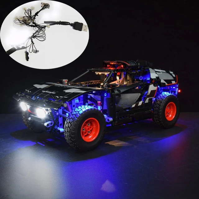 USB Light Kit for LEGO Technic Audi RS Q e-tron 42160 Building Blocks  Brick-Not include Brick Model - AliExpress