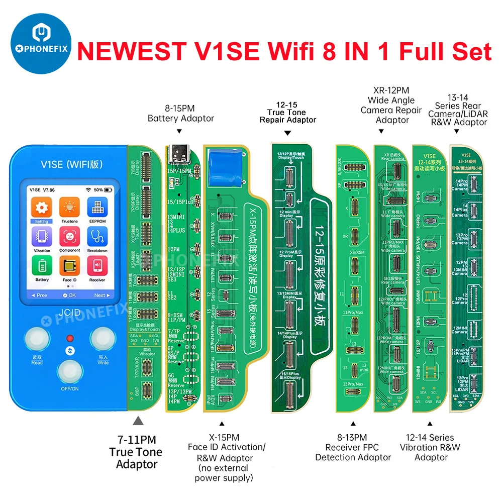 JCID V1SE WIFI Programmer for iPhoneX/XS/11/12/13/14/15