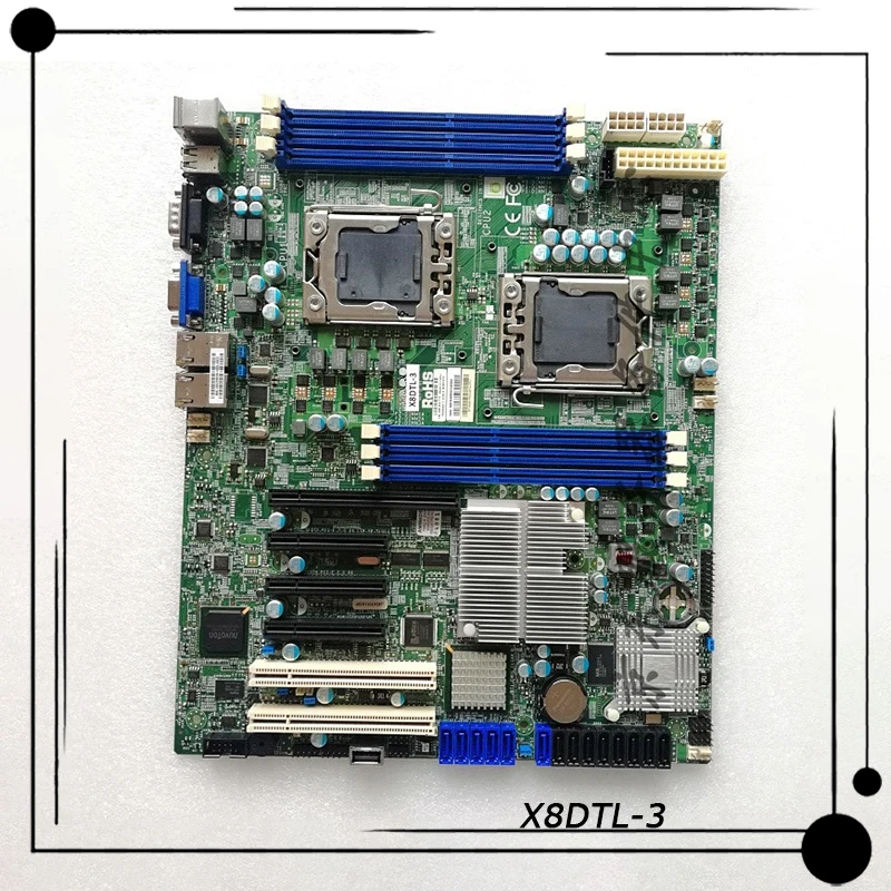 X8Dtl-3 Per Supermicro Dual 1366 Pin Lga Socket Server Workstation Scheda Madre Integrata Sas A 8 Porte Supporta Display Indipendente