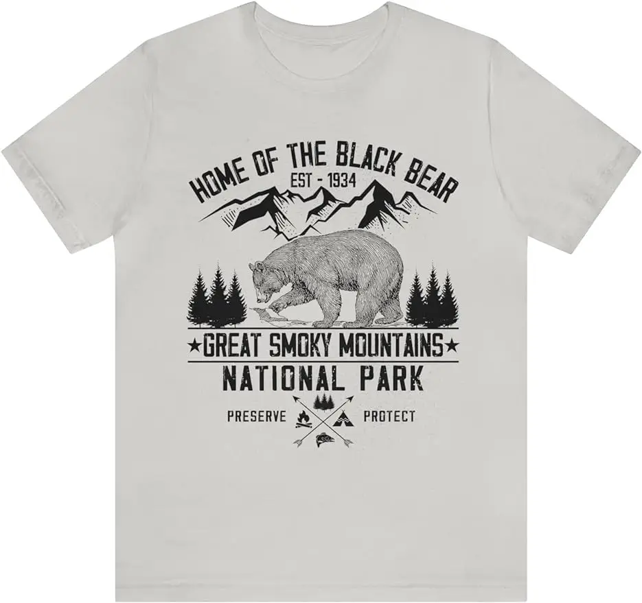 

Home of The Black Bear Shirt, Great Smoky Mountains National Park Hiking Shirt - NPT123ALL