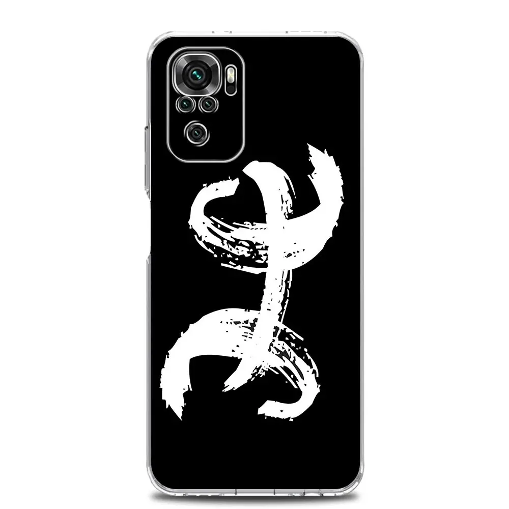Clear Phone Case with Amazigh Berber Flag Design