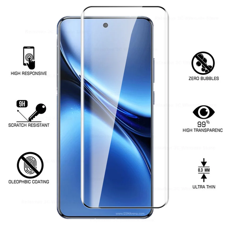 5 قطعة 9D حامي الشاشة ل vivo X200 برو X 200 vivoX2...