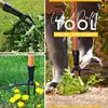 Iron Weed Puller Tool Claw Weeder Root Remover Outdoor Killer Tool Portable Garden Weed Puller Removable With Foot Pedal 6
