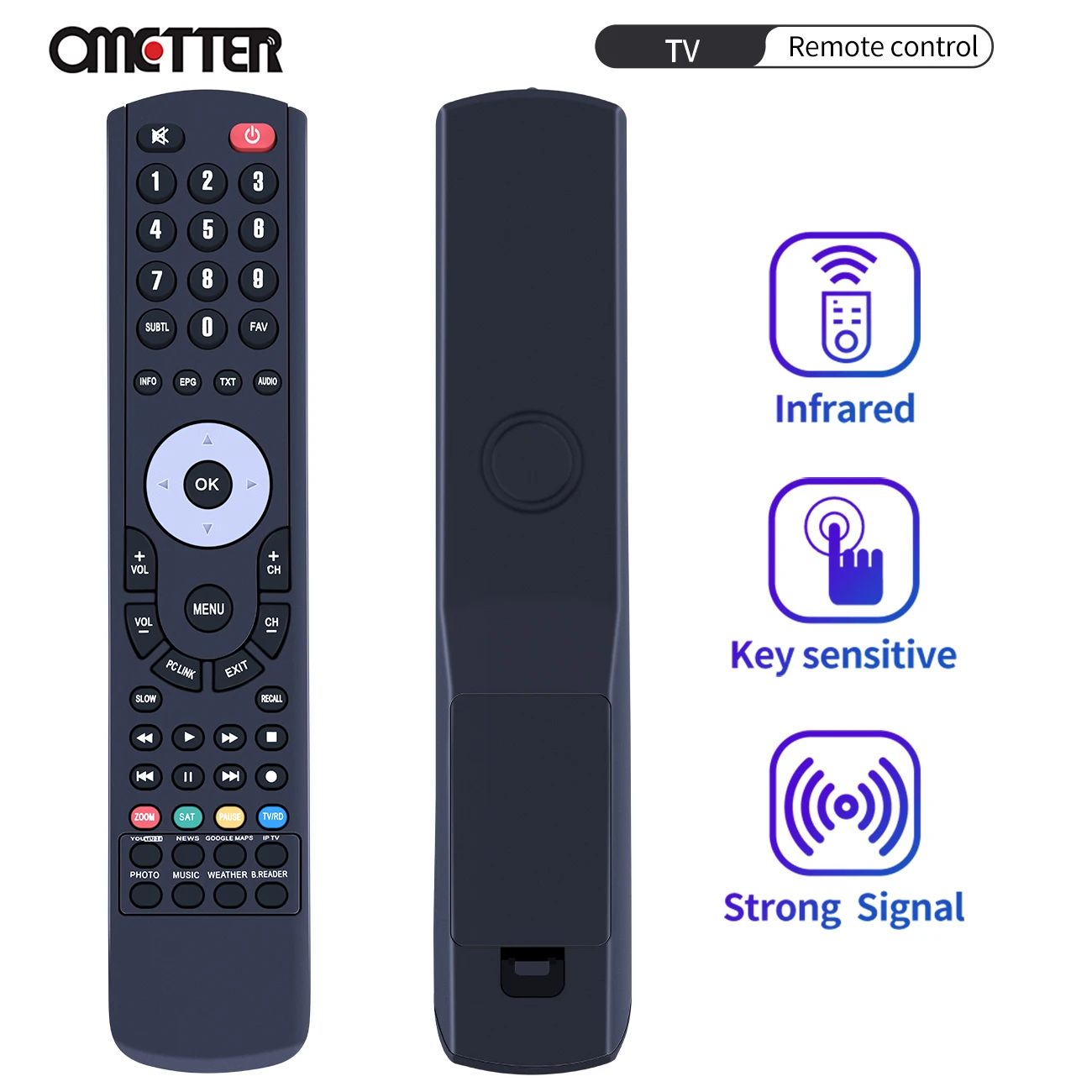 Telecomando Per Redline Ts90 Ts100 Ts200 Ts7500N Ts3000 Istar Corea Mini Iptv Set Top Box X5000 X50000 X1500 X60000 X25000