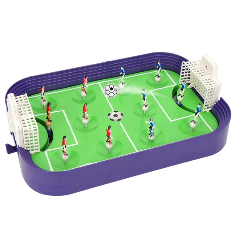Table Football Game Tabletop Soccer Game Mini Table Soccer Set Children Sports Toy Football Game Desktop Soccer Field Model Kids Boys Toy Fun Gift Foosball Men