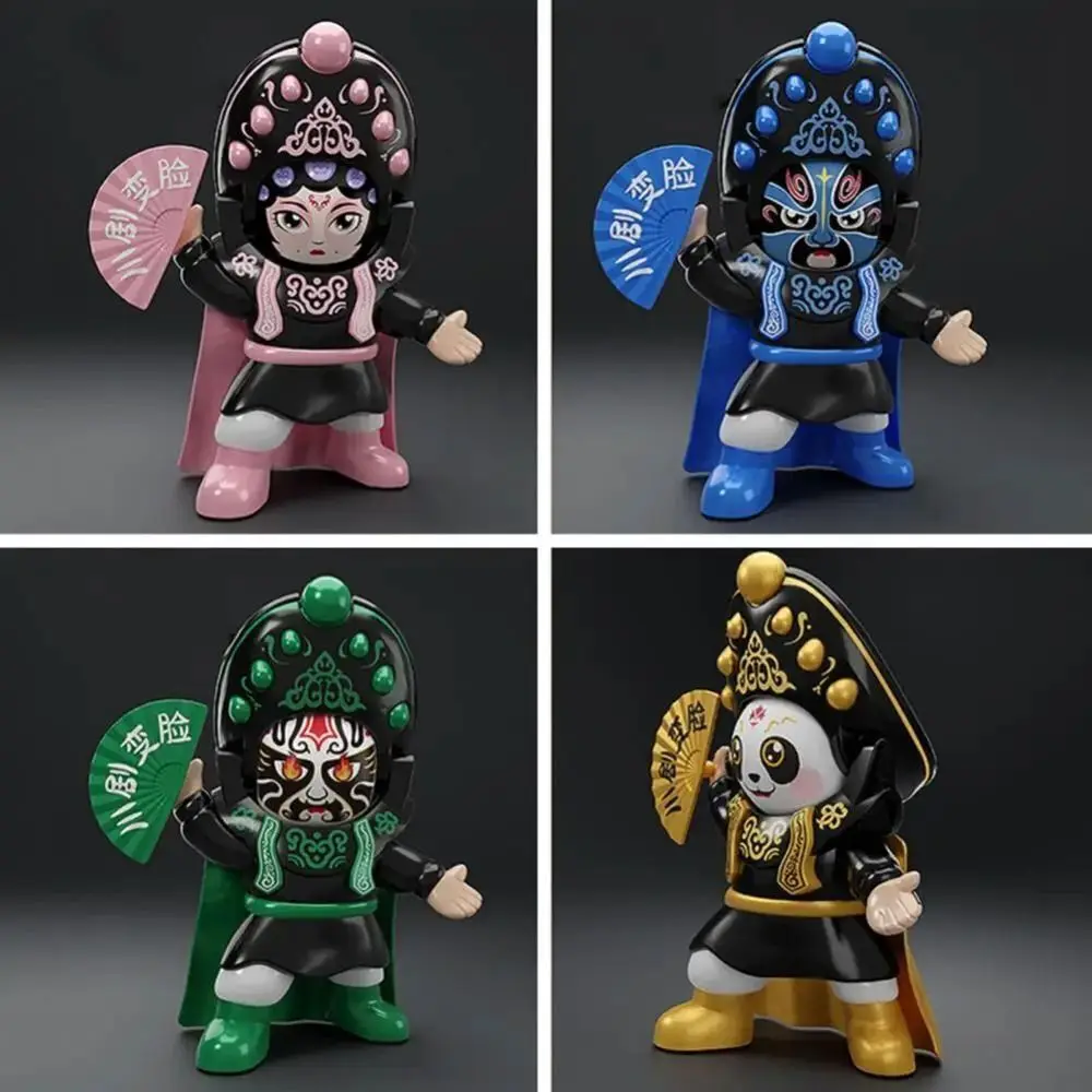 

Birthday Gifts Face Changing Makeup Doll New Handmade Art Craft Face Changing Toys Opera Face Makeup Childrens Toy Sichuan Opera