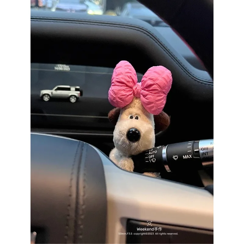 Car Decoration Dolls Pilot Pawdog Steering Lights Wiper Wye Shield Ornaments