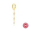 87313-35a871.jpg ROXI S925 argent Sterling quatre griffes Zircon chaîne gland boucles d'oreilles pour femme mode Piercing boucle d'oreille de luxe de haute qualité